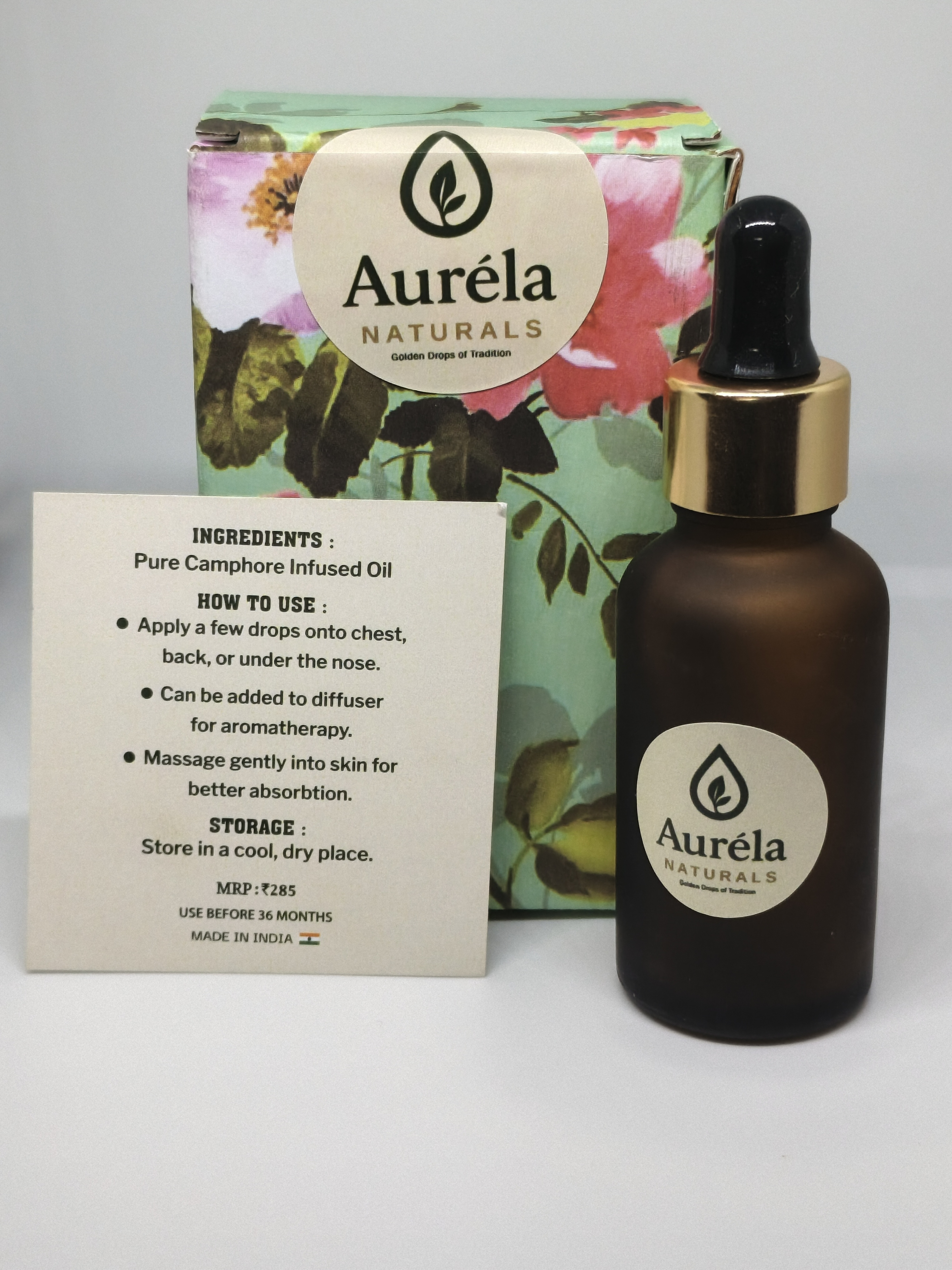 Auréla Naturals Pure Camphor Oil - Image