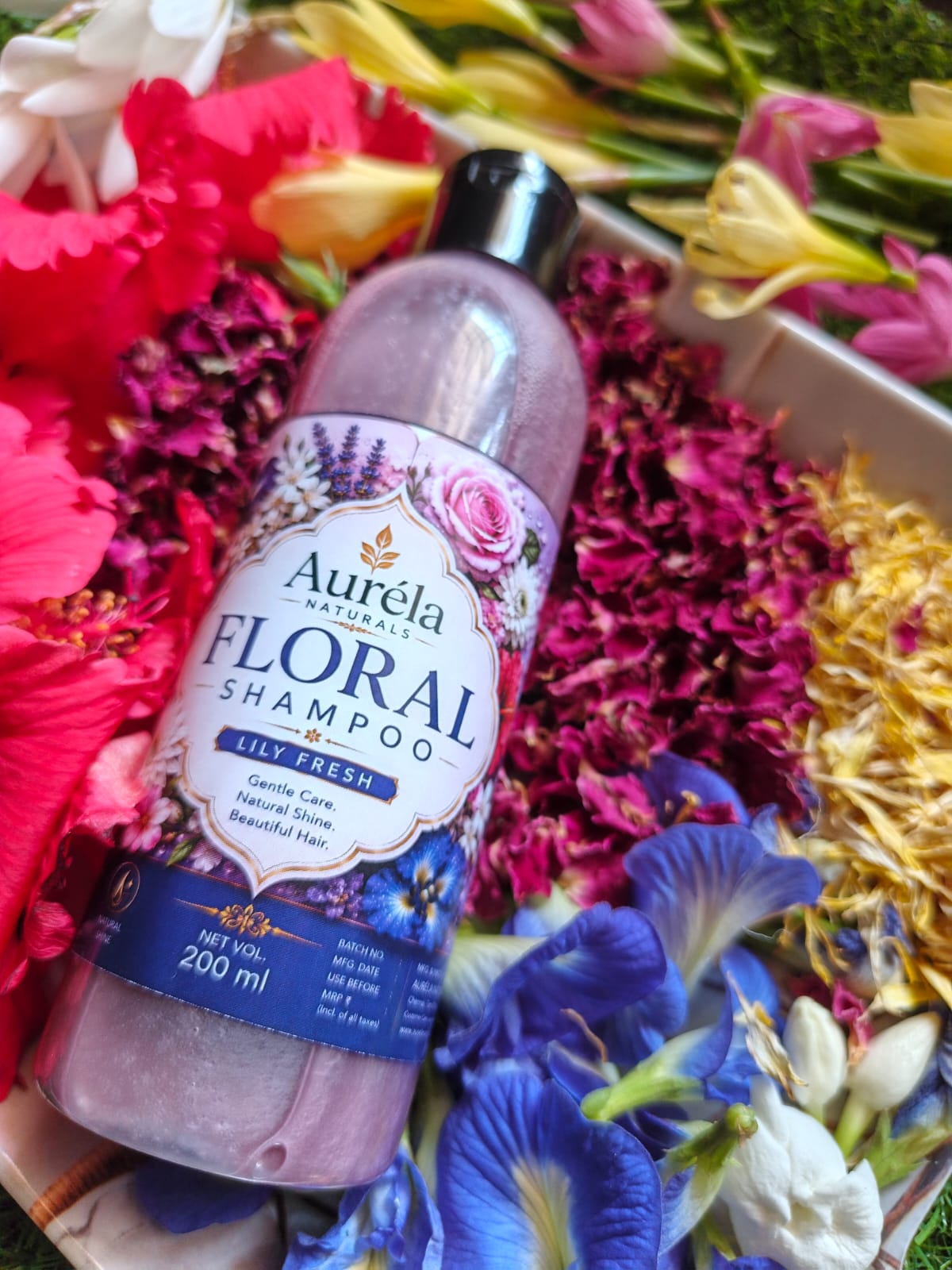 Floral shampoo 