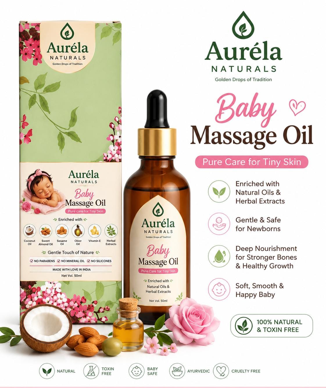 Baby massage oil 