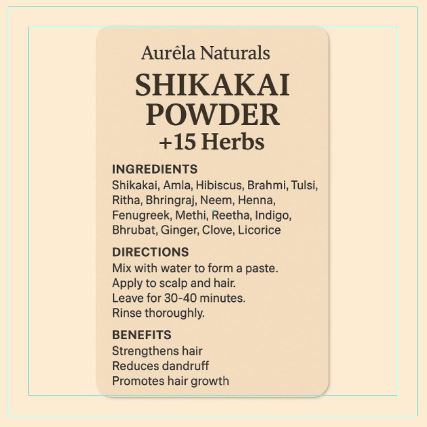 Aurèla Naturals SHIKAKAI POWDER - Image
