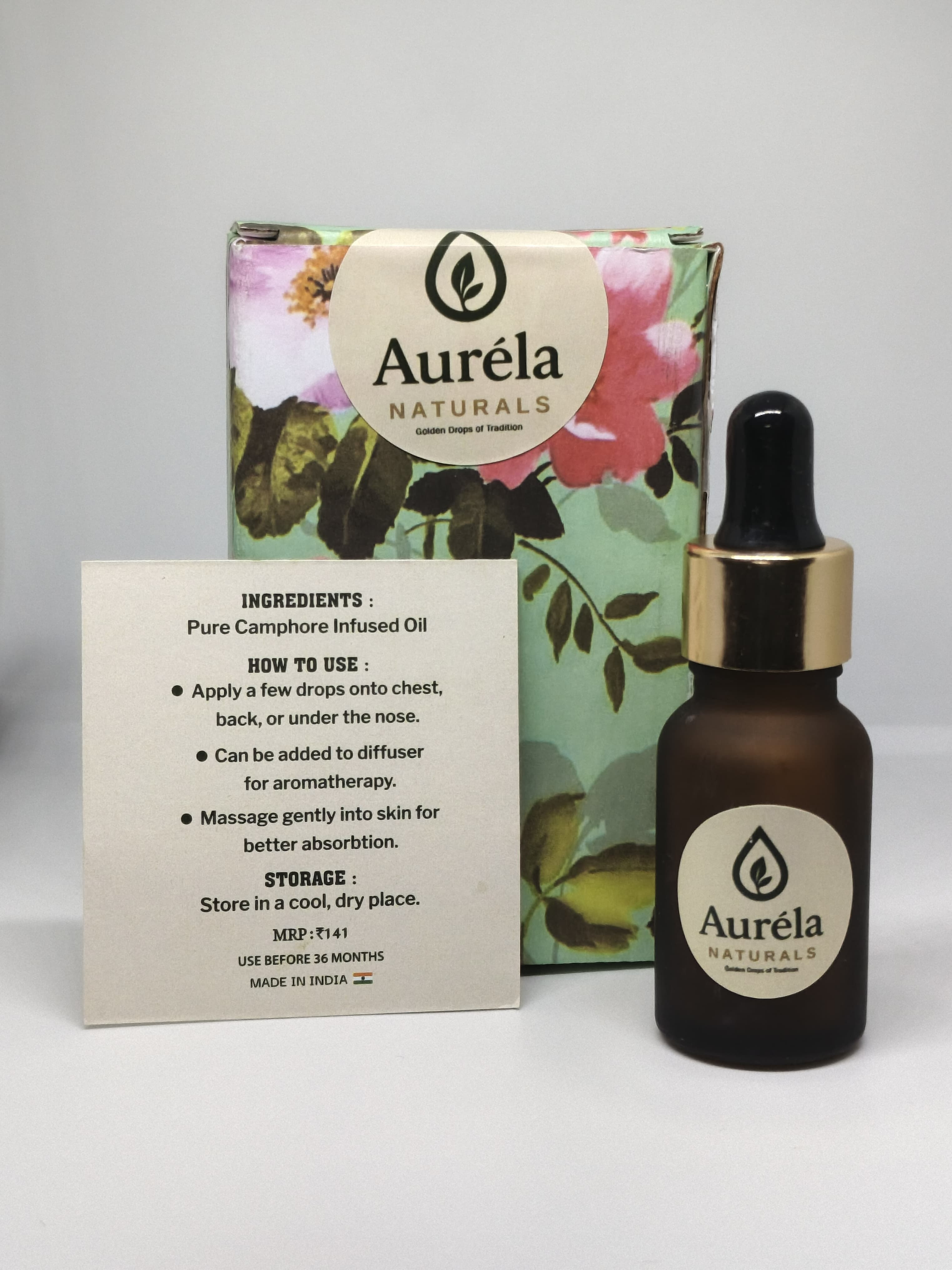 Auréla Naturals Pure Camphor Oil - Image
